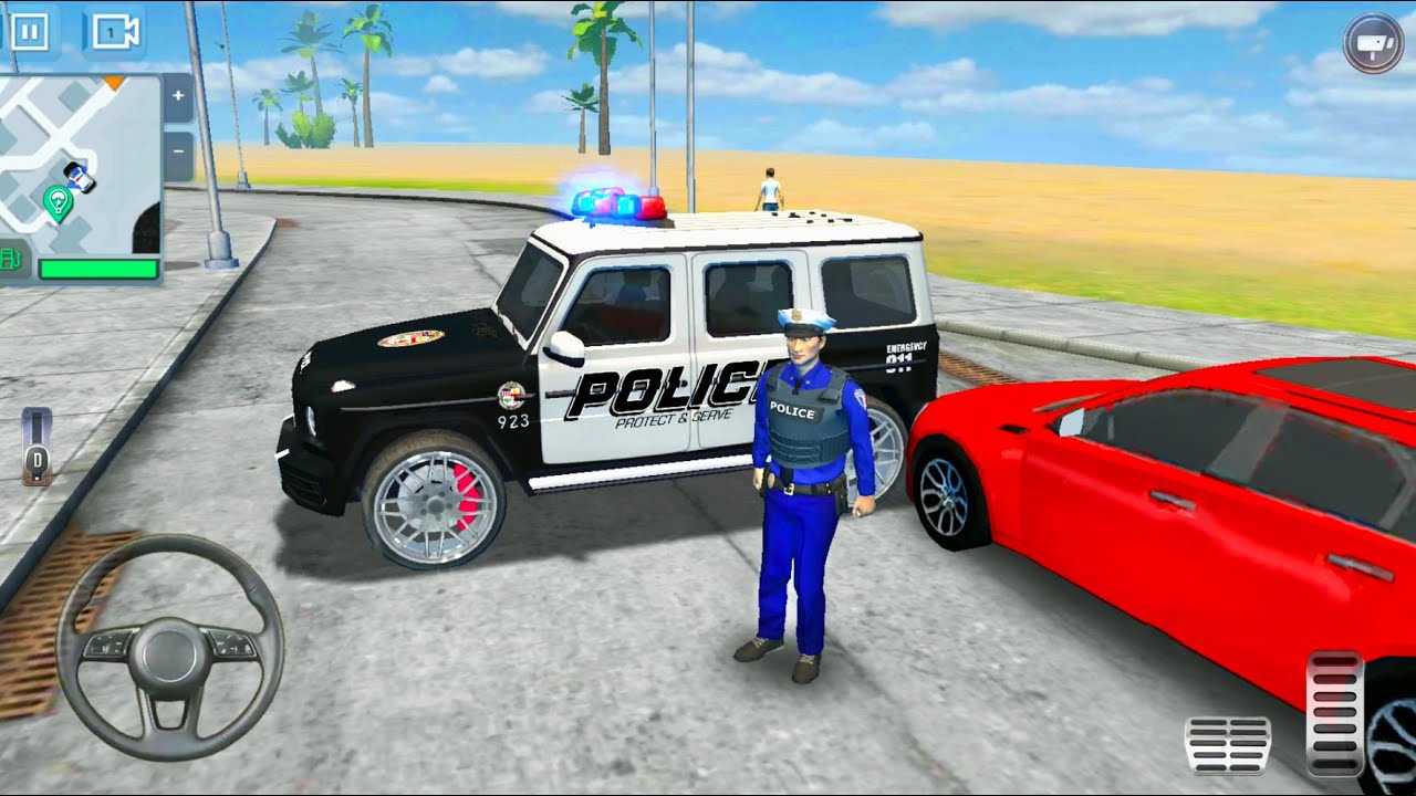 Police Mercedes G Wagon Driving Simulator 2022 - Car Chase - Android Gameplay