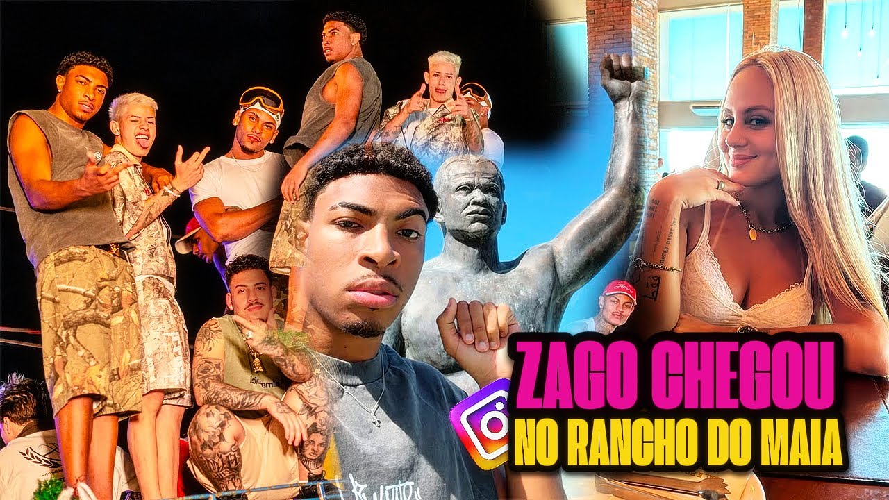 PRIMEIRO DIA DO ZAGO NO RACHO DO CARLINHOS MAIA!