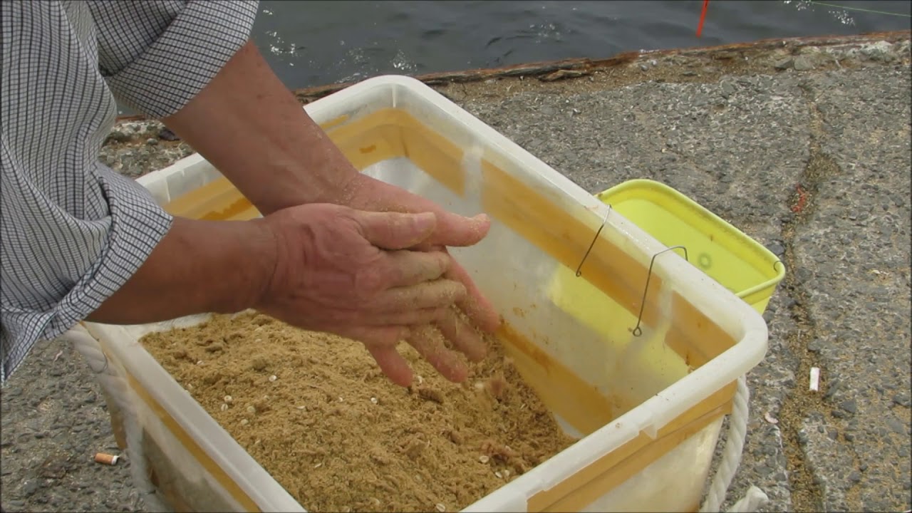 紀州釣り考３　私流のダンゴと握り方