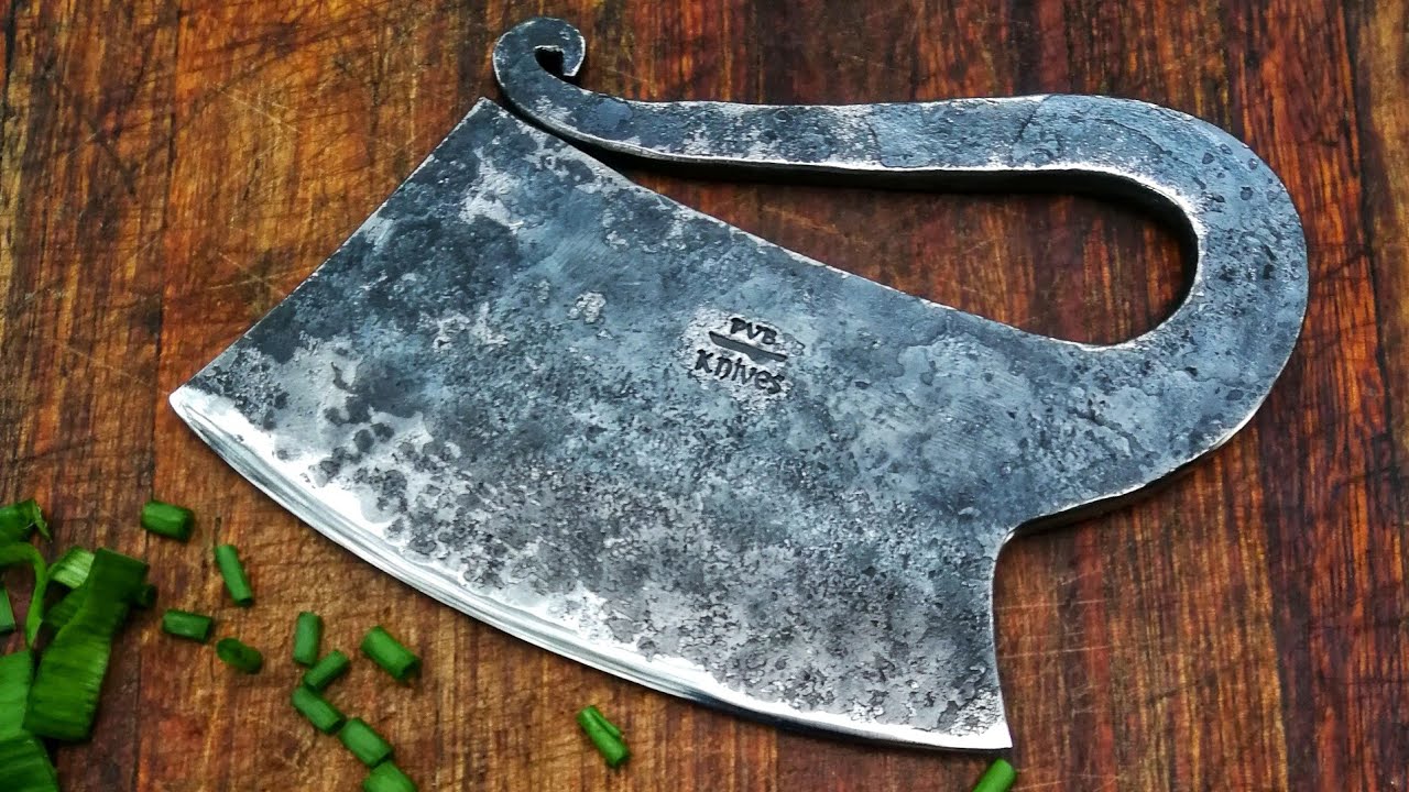 🔥Forging a Herb Chopper By Hand! 🔨