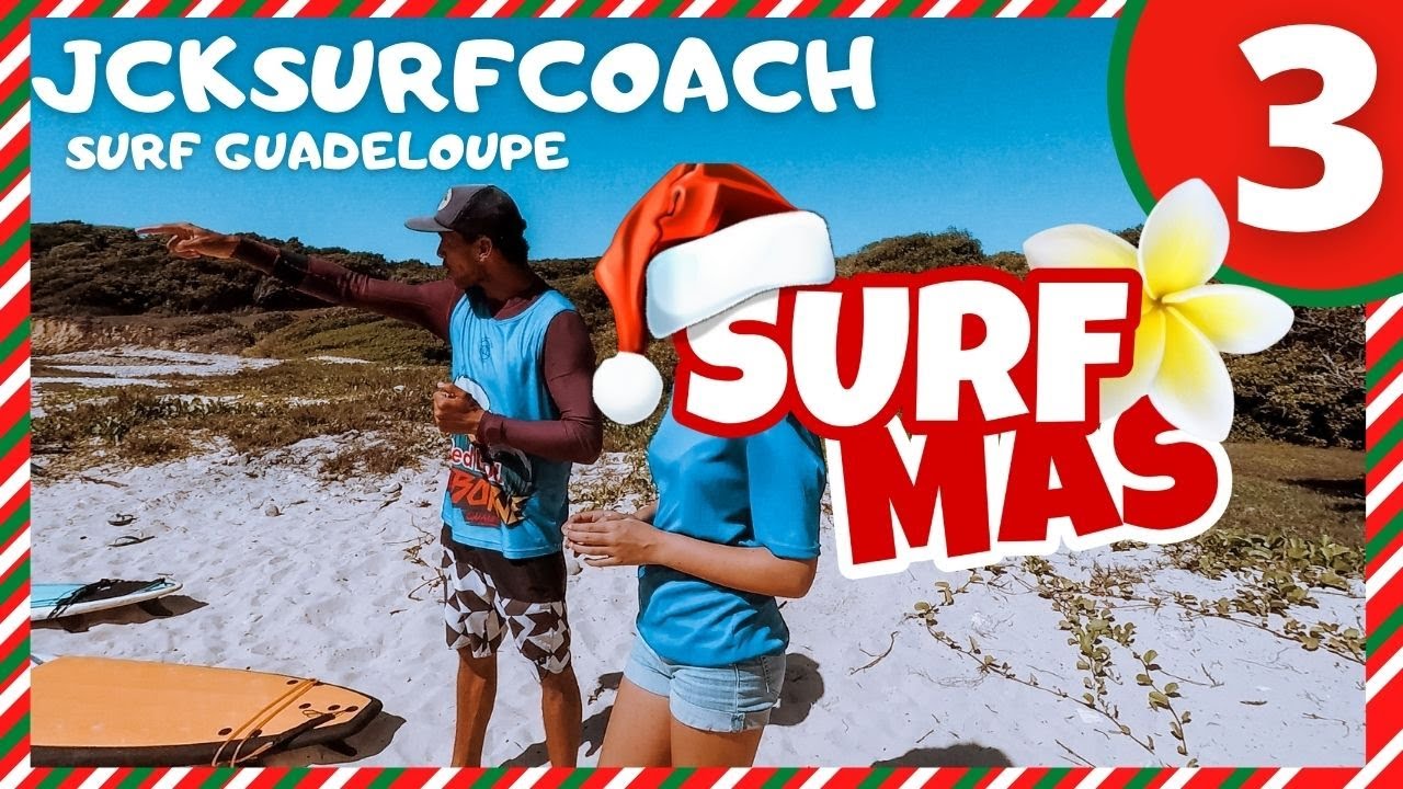 SURF EN GUADELOUPE AVEC JCKSURFCOACH𓇼 Enjoyshellsea