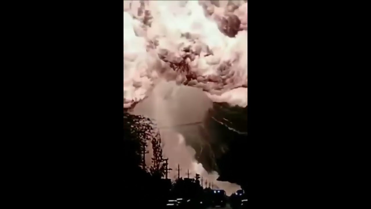 explosion of liquefied gas at a gas station in romania near bucharest