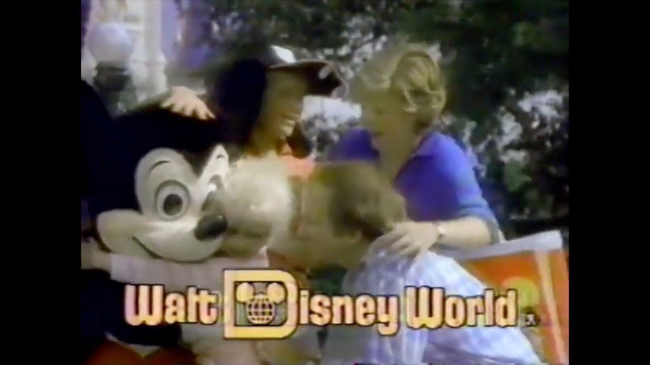 Vintage Walt Disney World TV Commercial (1985)