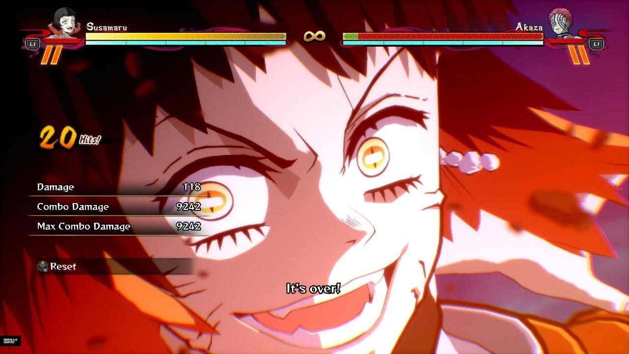 SUSAMARU EASY 100% COMBO ON AKAZA! Demon Slayer