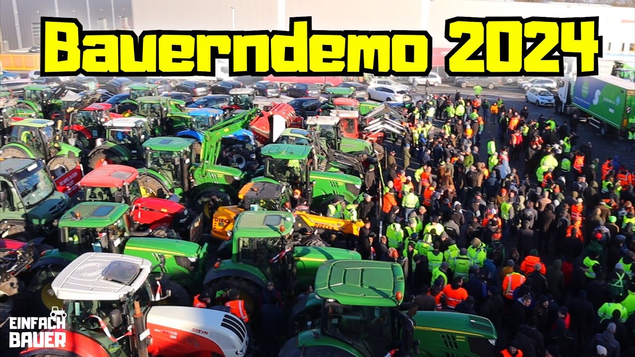 Bauerndemo 2024 | Münsterland | Nottuln | 08.01.24