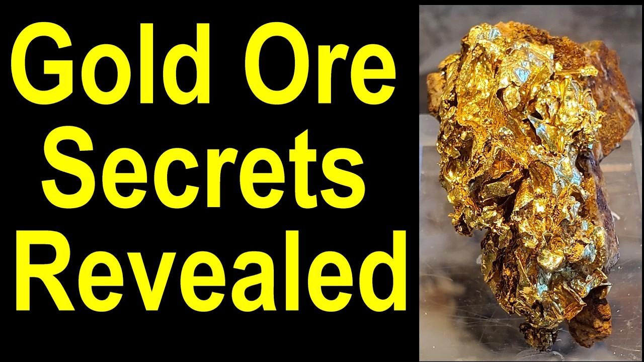 How To SPOT And Identify VALUABLE GOLD Ores Easily
