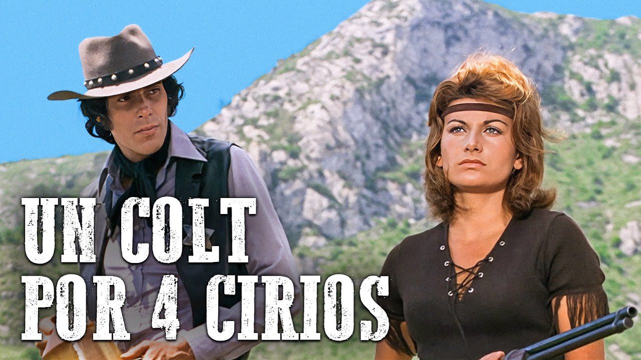Un colt por 4 cirios | Robert Woods | Película de vaqueros