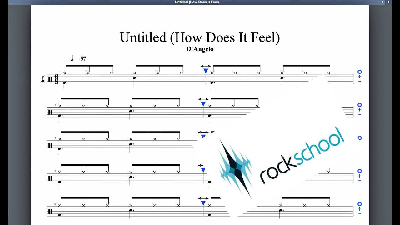 Untitled How Does It Feel Rockschool Debut grade Drums