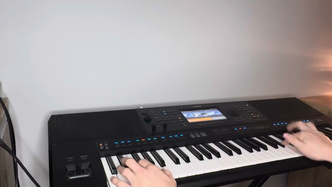 Już nie ma dzikich plaż - Yamaha psr sx 700