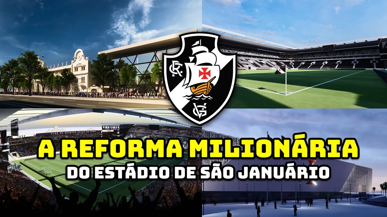 Vasco REVELA Projeto MILIONÁRIO Que Vai REVIVER São Januário! | Templos do Futebol
