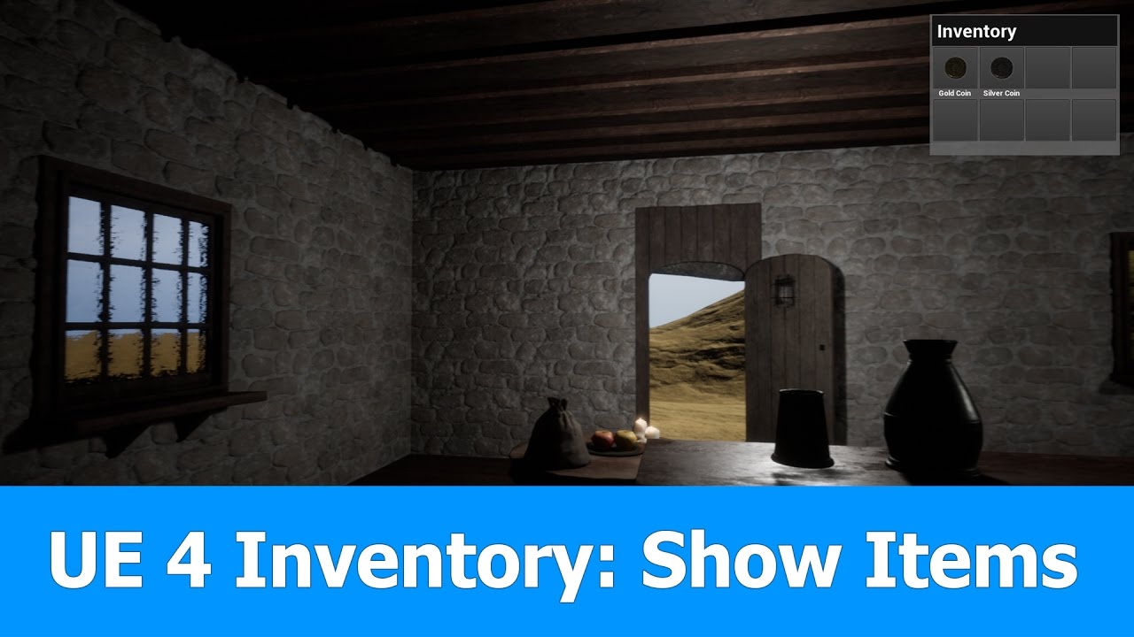 UE4 C++ Inventory UI : Show Items