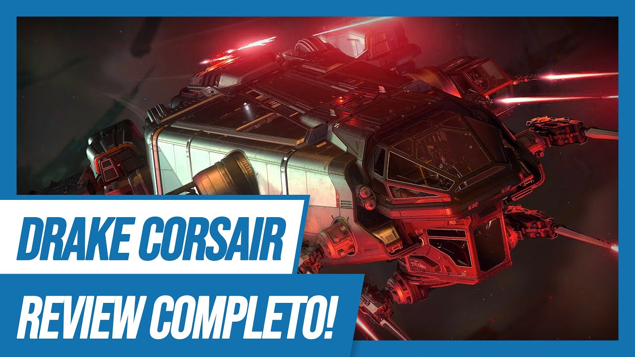 🏴‍☠️ Review COMPLETO da Drake Corsair! A MELHOR nave de COMBATE SOLO?