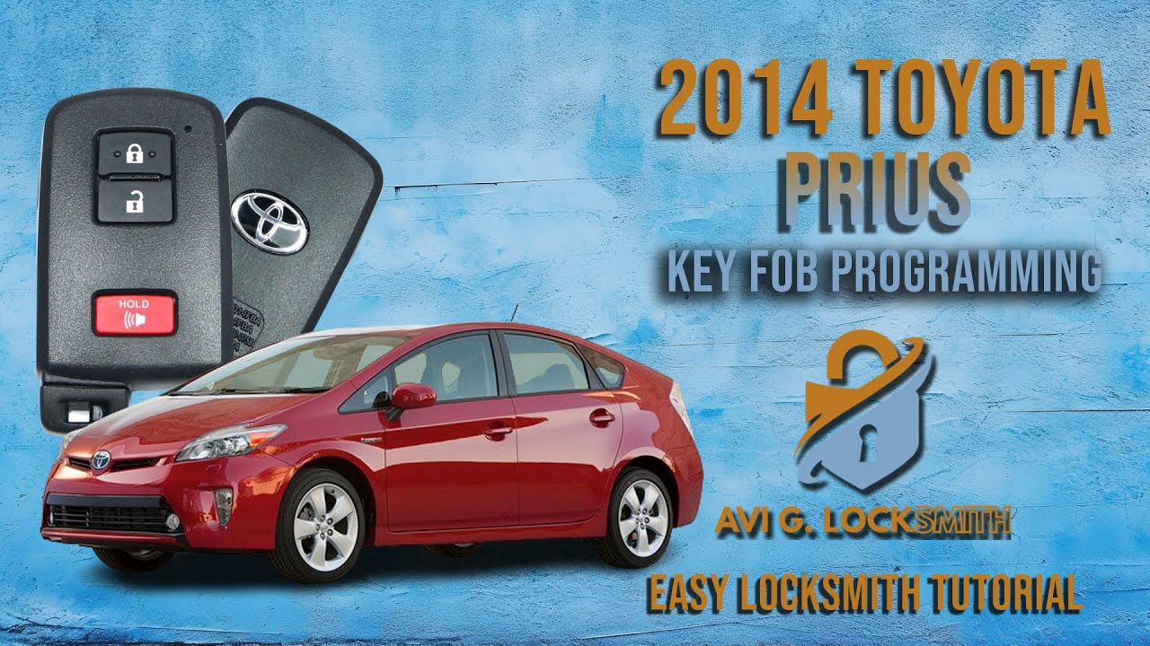 Program a Key Fob for 2014 Toyota Prius Push to Start with Autel KM100. | Complete locksmith Guide.