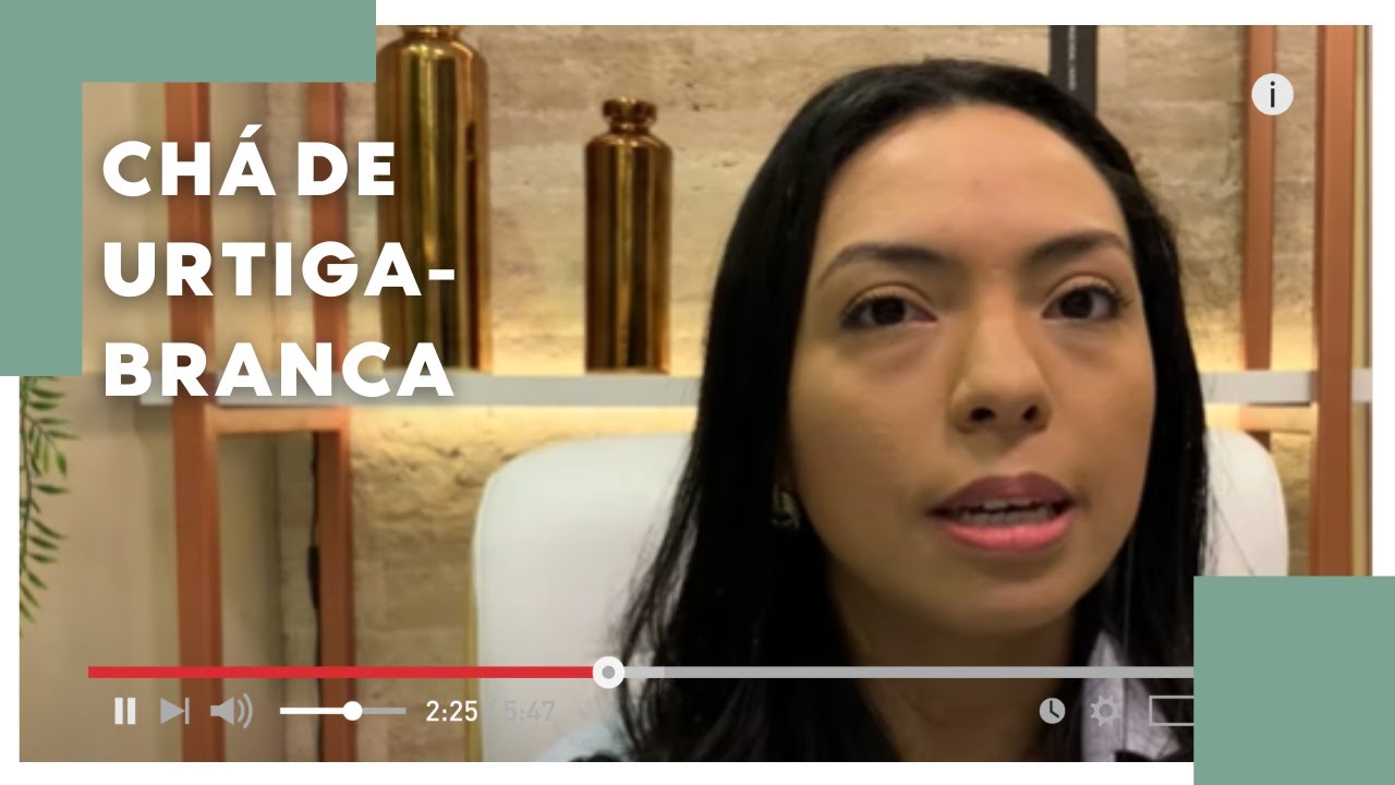 Ch&aacute; de URTIGA-BRANCA Contra Incha&ccedil;o na Pr&oacute;stata | Ch&aacute; das Cinco com Prof. Lara Gabriela