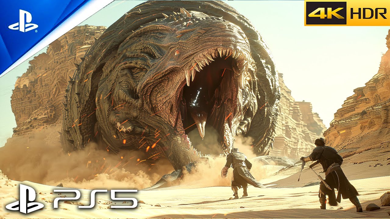 Dune  Awakening - NEW OPEN WORLD SURVIVOL MMO GAMEPLAY AND TRAILERS [4K 60FPS HDR]