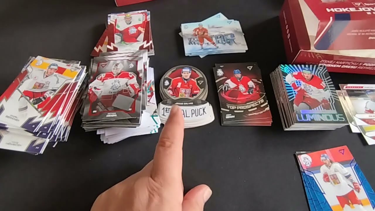 DALŠÍ BÁJEČNEJ KARTIČKOVEJ DÁREK, TENTOKRÁT HOKEJOVEJ