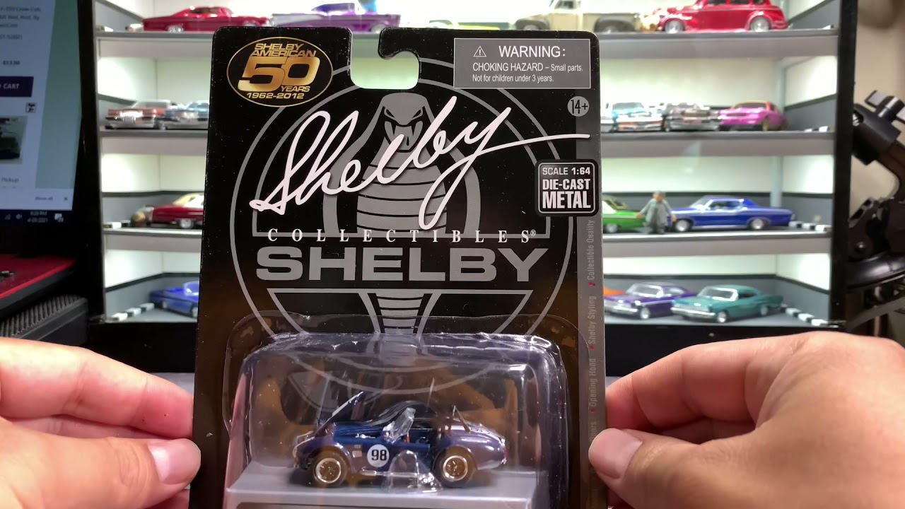 Shelby Collectibles Shelby Cobra 427 S/C Blue #98 1/64