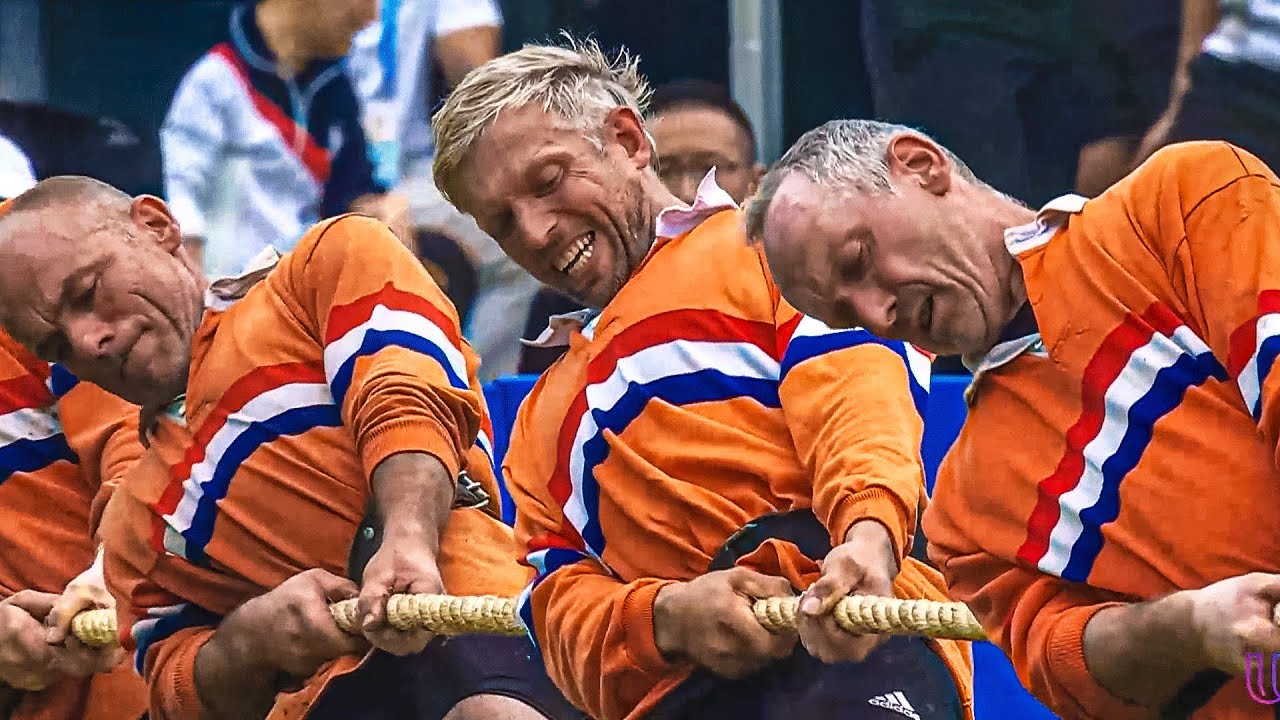 Бельгия 🇧🇪 побеждает Нидерланды 🇳🇱 | Полный матч по перетягиванию каната | Всемирные игры 2025 🏆 ...