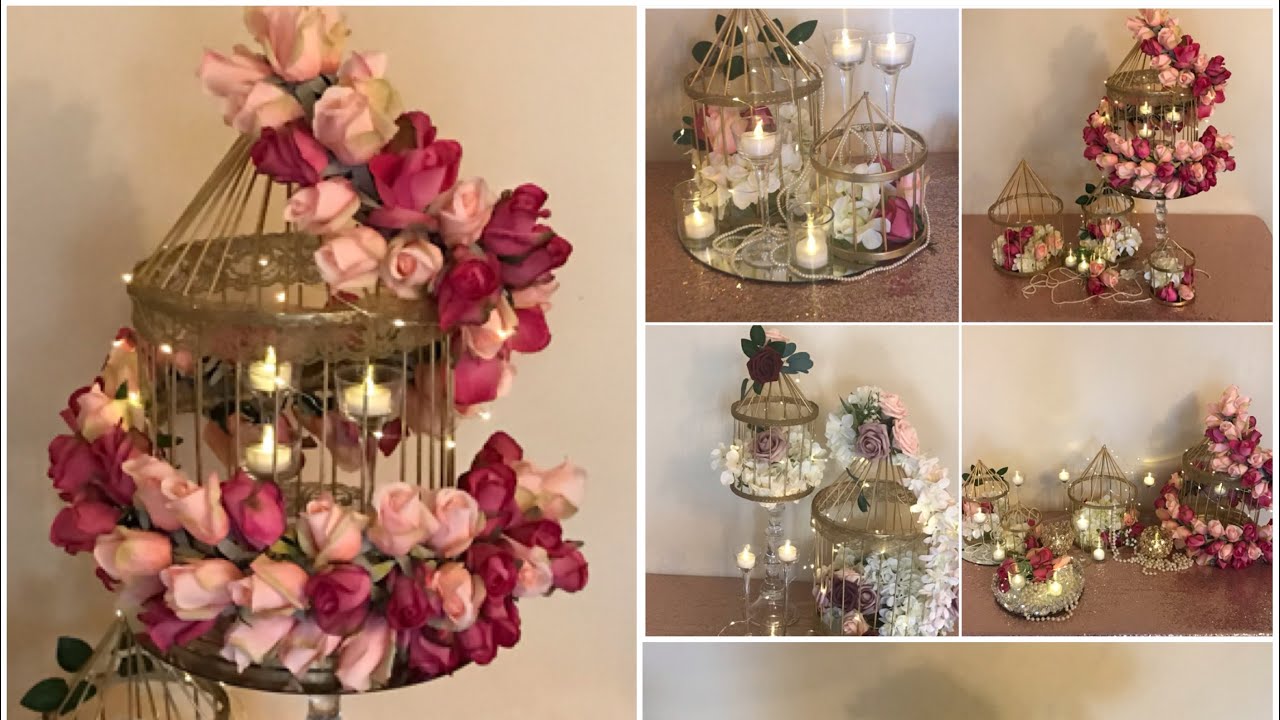 DIY- Bird Cage Floral Decor DIY- Bird Cage Garland