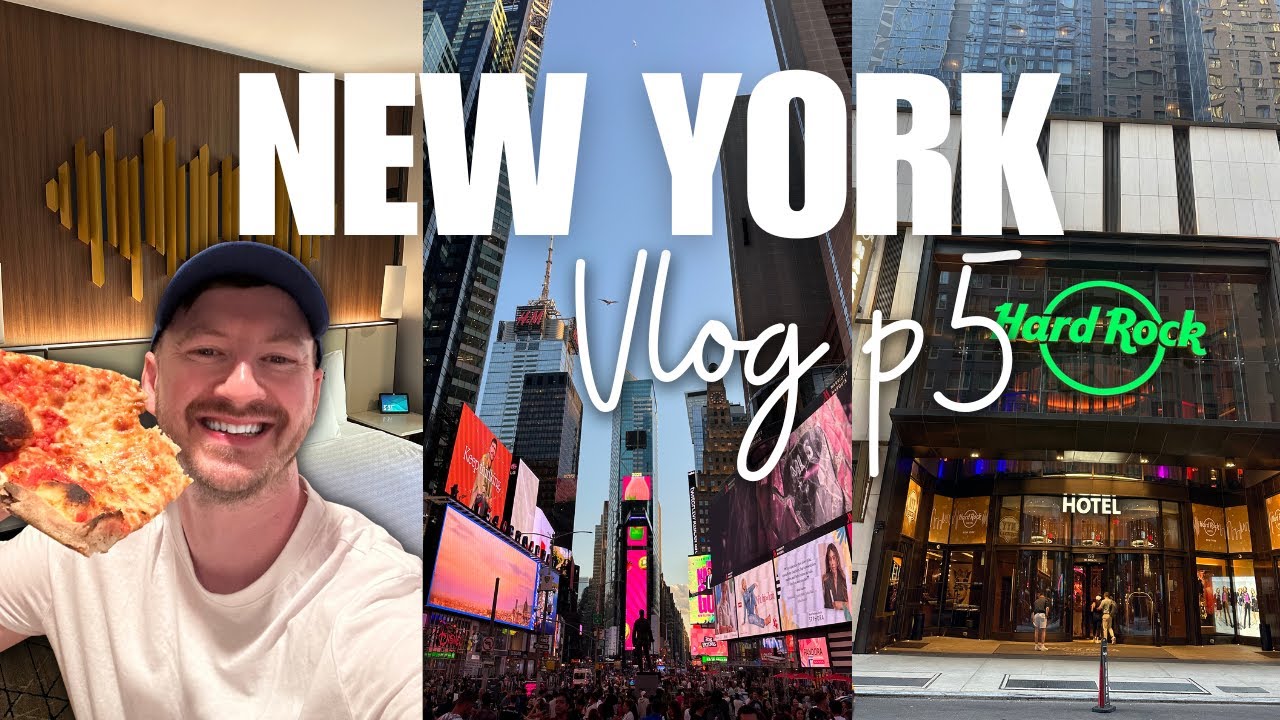 I Stayed at the Hard Rock Hotel New York 🗽🎸 | NYC Vlog Part 5