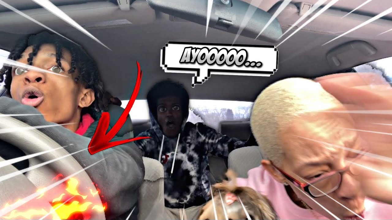 Розыгрыш с тормозами над мамой😱😱(уморительно)🤣🤣