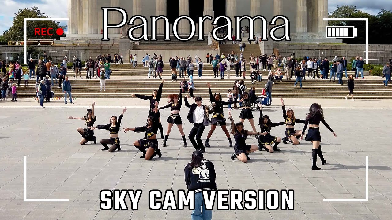 [KPOP IN PUBLIC SKY CAM] IZ*ONE (아이즈원) -'PANORAMA' ONE TAKE Dance Cover by KONNECT DMV|Washington DC