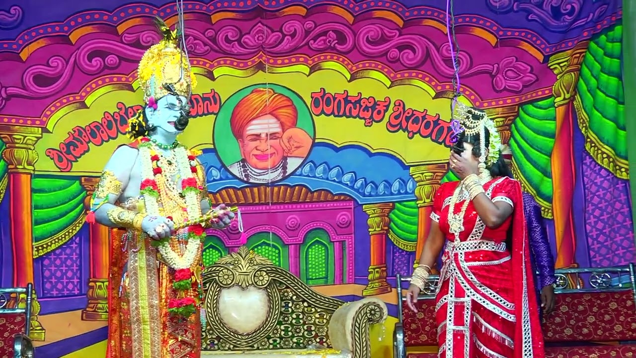 ಬಂಡಿಹಟ್ಟಿ ಗ್ರಾಮದಲ್ಲಿ ನಡೆದ ರತಿ ಕಲ್ಯಾಣ ಎಂಬ ಸುಂದರ ಪೌರಾಣಿಕ ನಾಟಕ 01- 11- 2025 Part 05