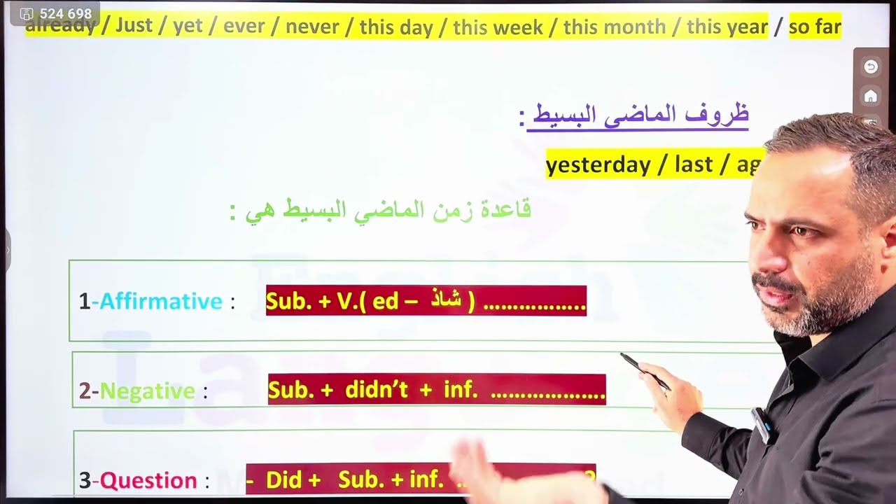 السادس الاعدادي Unit 5. كيف نميز بين ( present perfect simple & past simple ) مع حل التمارين