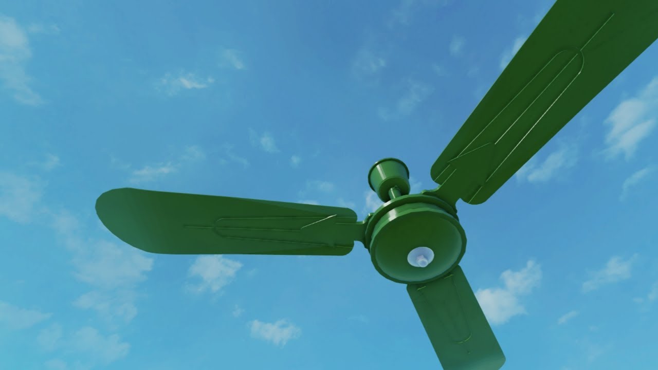 Green Ceiling Fan Wobbly‼️Roblox