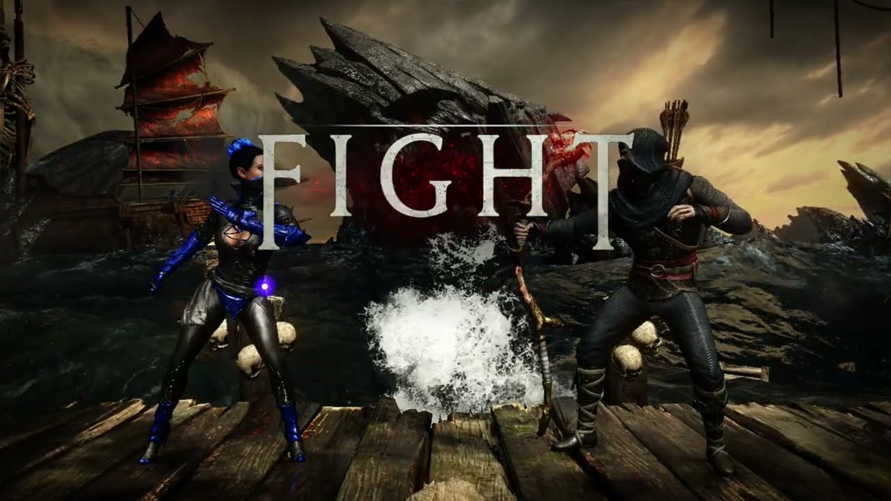 Mortal Kombat X Kitana Vs Kung Jin