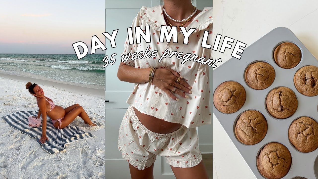 DAILY VLOG: 35 weeks pregnant
