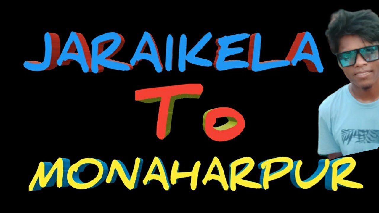 JARAIKELA TO MANOHARPUR . full 4k video. meenabazar road. manoharpur railway station Jharkhand.