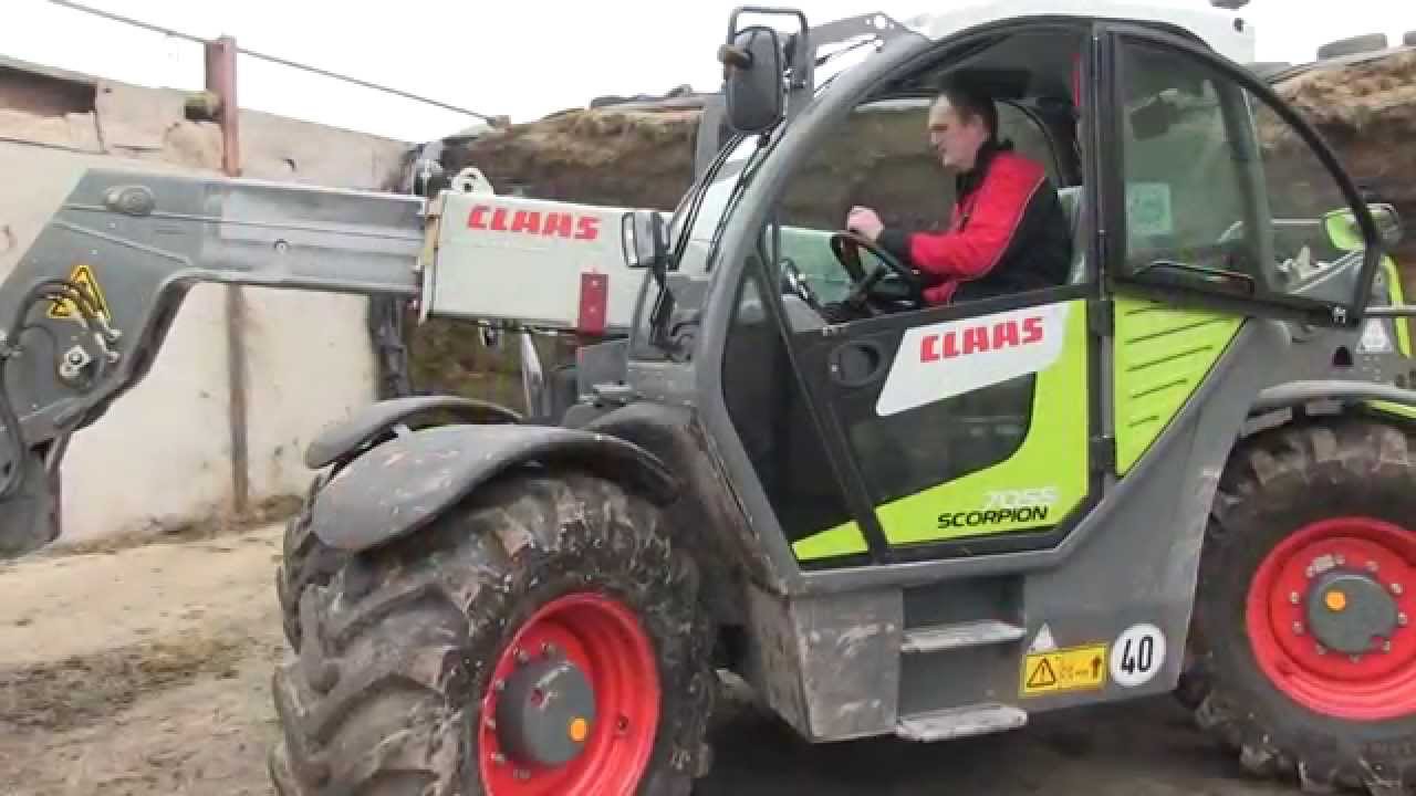 FARMERS GUARDIAN ON TEST: Claas Scorpion Telehandler 7055