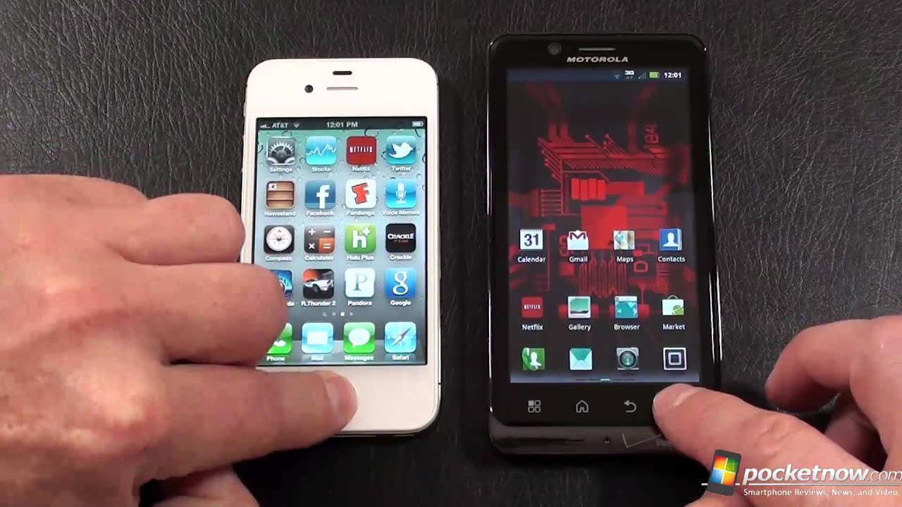iPhone 4S vs. Droid Bionic | Pocketnow