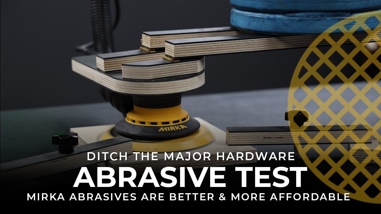 Ditch the major hardware! Abrasive Comparison Test