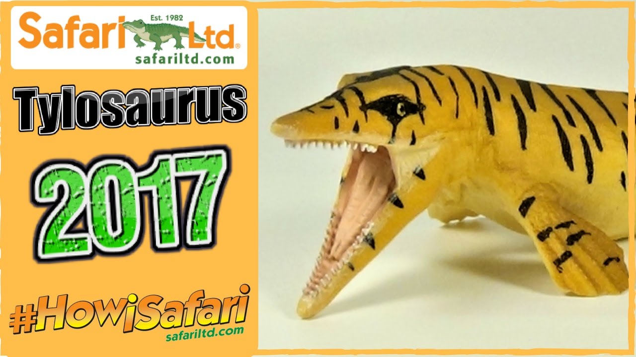 Safari Ltd. 2017 Tylosaurus || #HowiSafari Marine Reptile Figure Review!