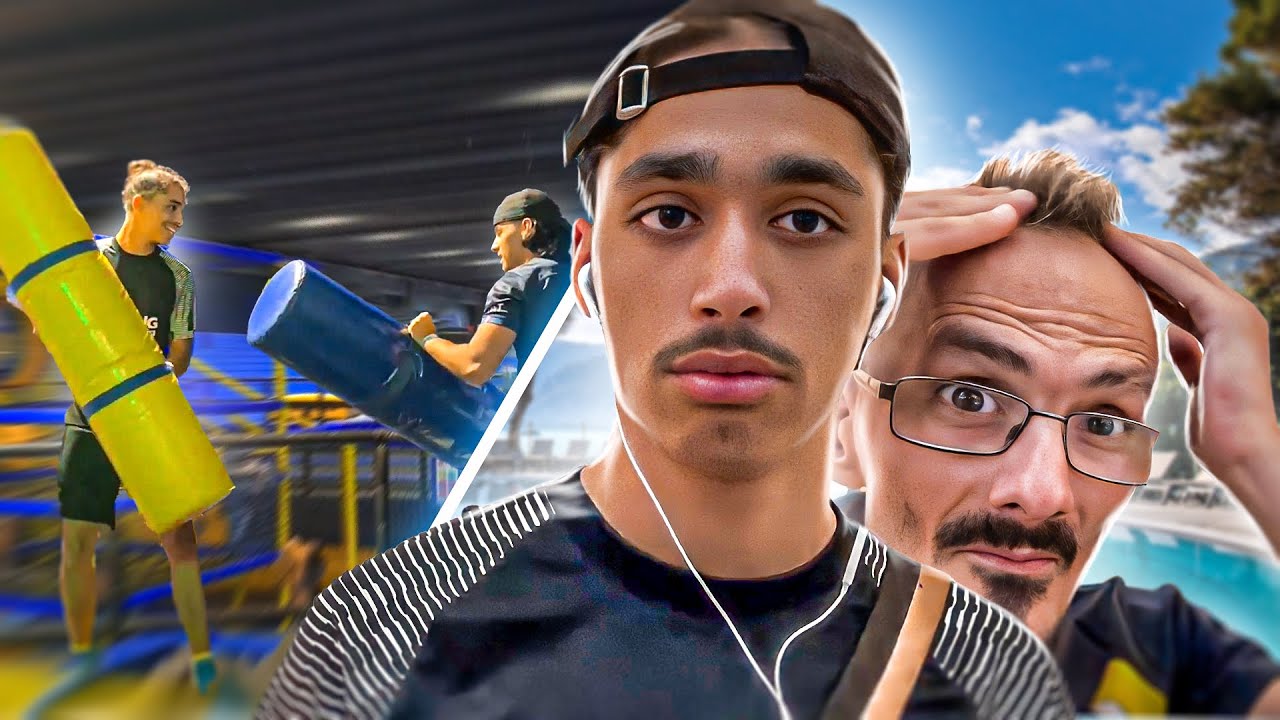 JE ME FAIS VIRER DE LA PISCINE ! ( ON EST ALLE AU TRAMPOLINE PARK !!!! ) 2#