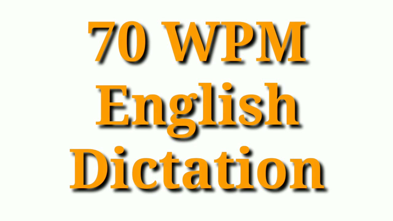#11 70 WPM English Dictation | 70 Speed English Dictation | English Shorthand 70 | #stenographysikho