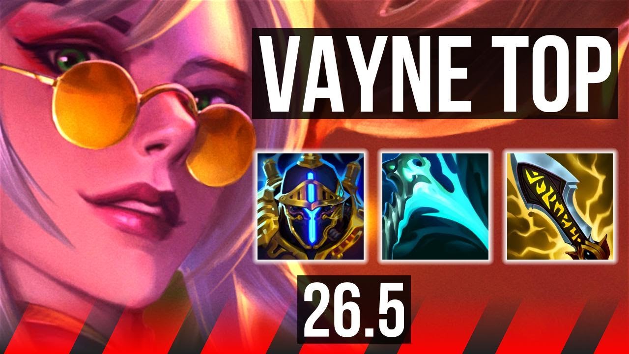 VAYNE vs DARIUS (TOP) | Good KDA: 18/2/3, 47K damage | EUW Master | 26.5