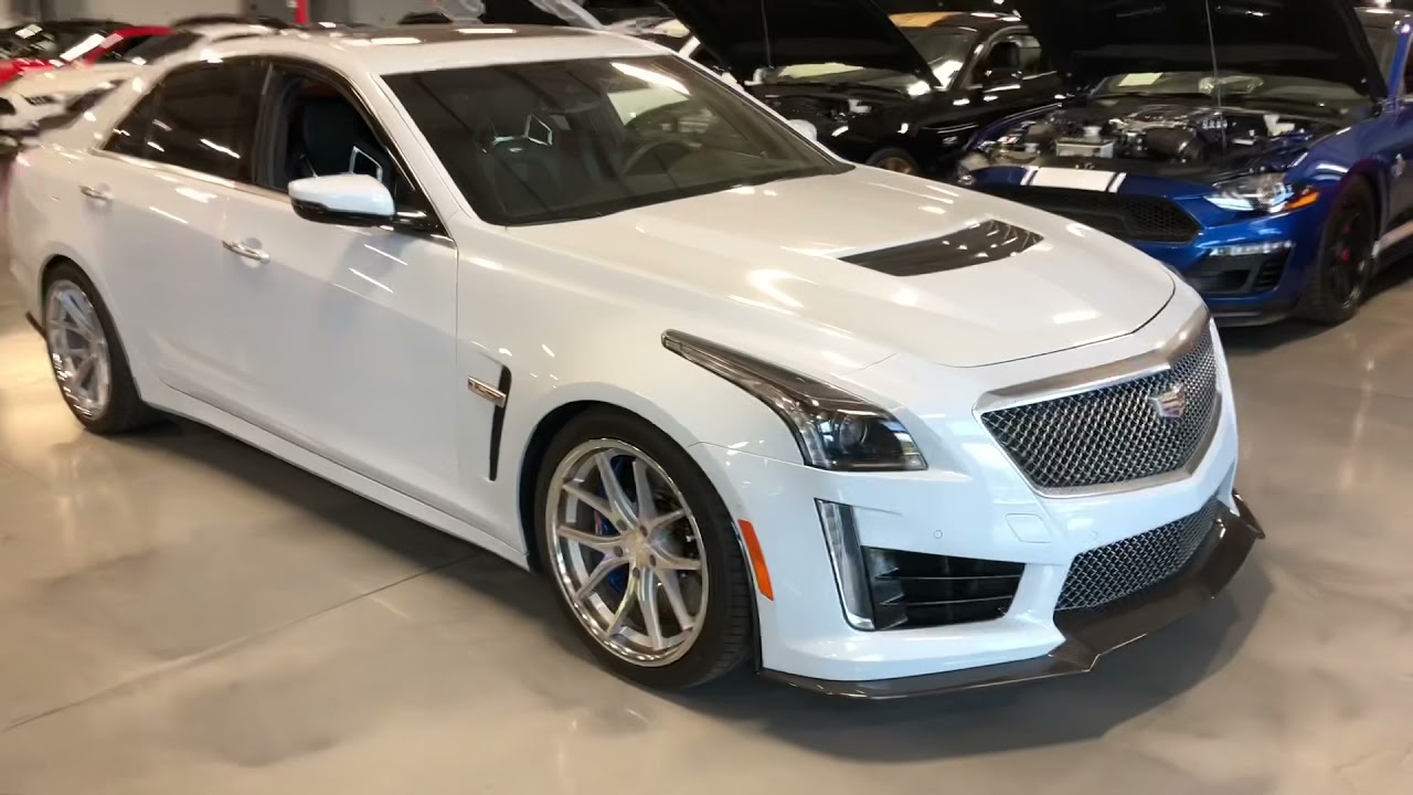 2018 Cadillac CTS Sedan Glacier Metallic