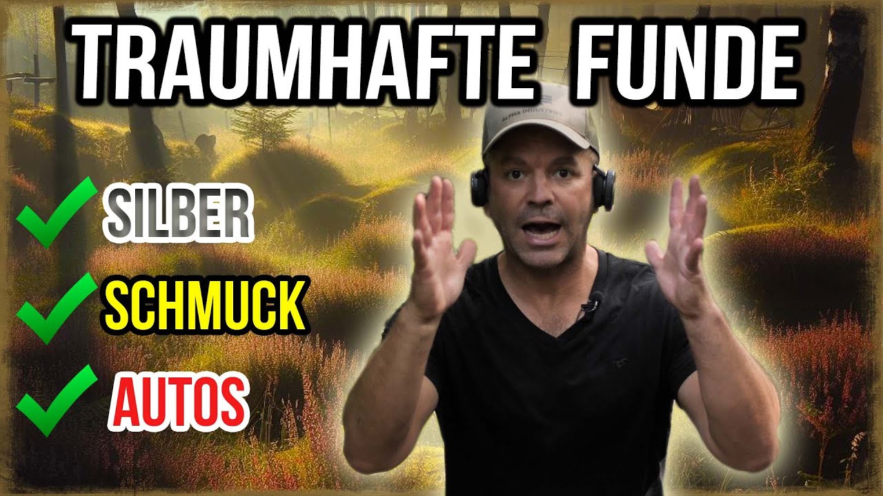 Garten von Gutshof abgesucht - traumhafte Funde mit dem #metalldetektor