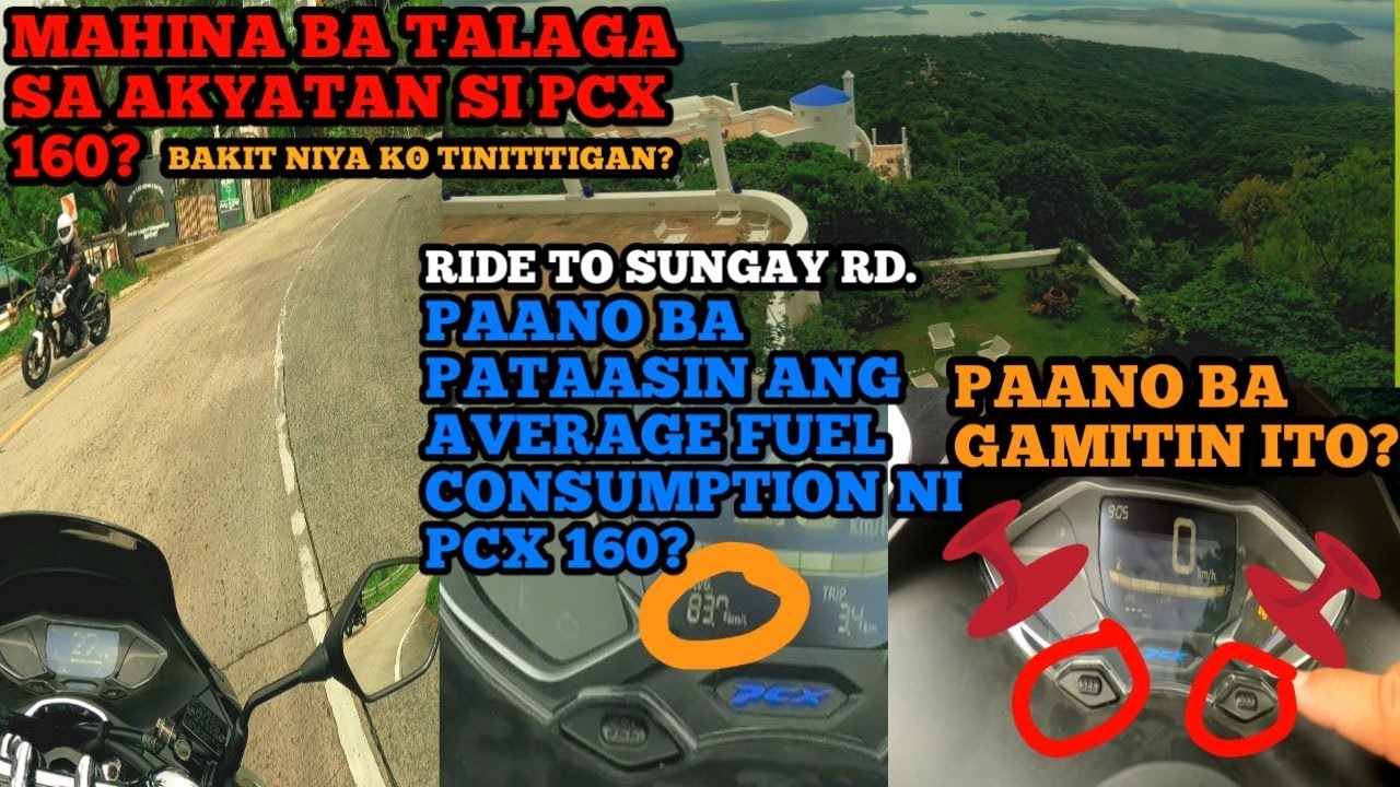 pcx 160 PANEL GAUGE TUTORIAL, UPHILL PERFORMANCE & FUEL EFFICIENCY TEST