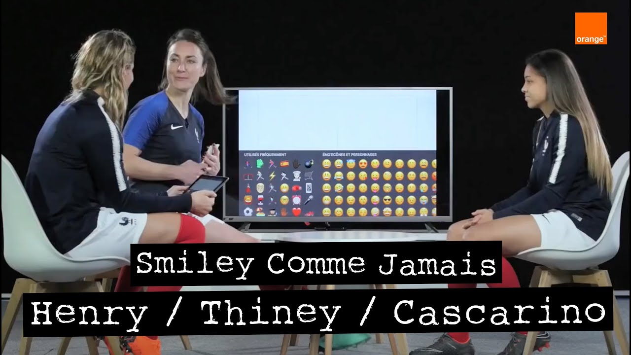 AMANDINE HENRY / DELPHINE CASCARINO / GAËTANE THINEY | Smiley Comme Jamais Ep. 2 🔥🇫🇷⚽️⏳💡| Orange