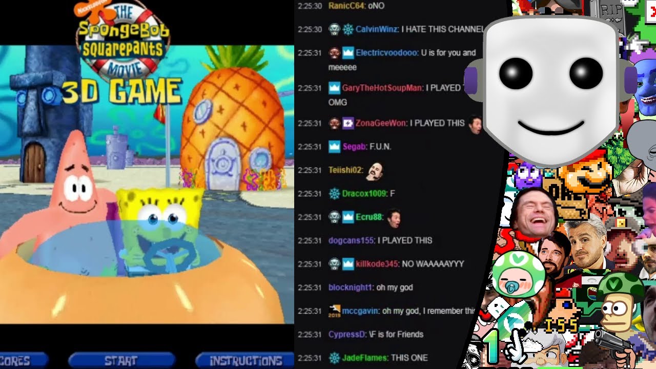 [Vinesauce] Vinny [Chat Replay] - Mid 2000s 3D Groove