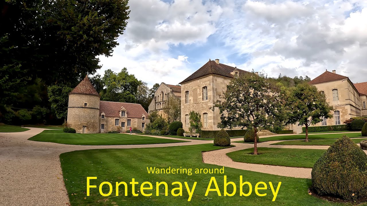 Wandering around Fontenay Abbey, Burgundy, one of the most impressive abbeys in France