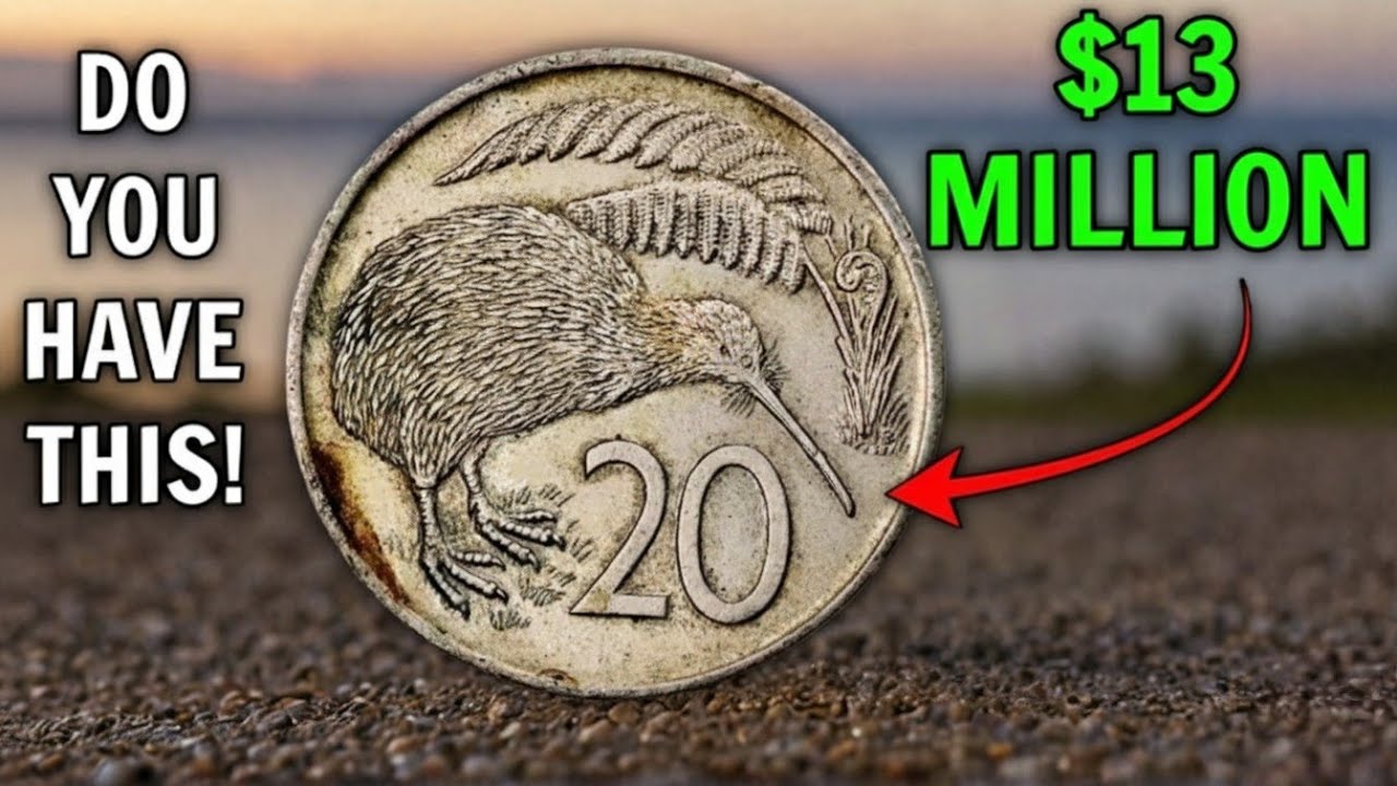 Most Valuable New Zealand 20 Cent Coins Elizabeth II Worth Thousands of Dollars? 