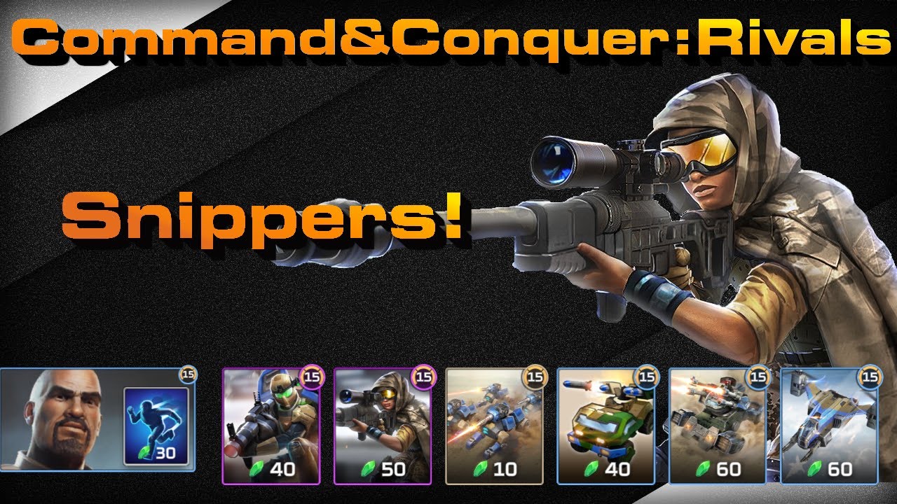 C&C Rivals: Snippers!