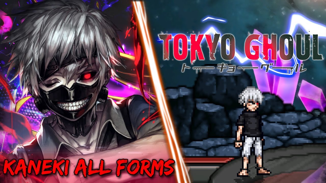 Mugen char Kaneki all forms by Rivelio, Edit by calliso and Jhoy VL