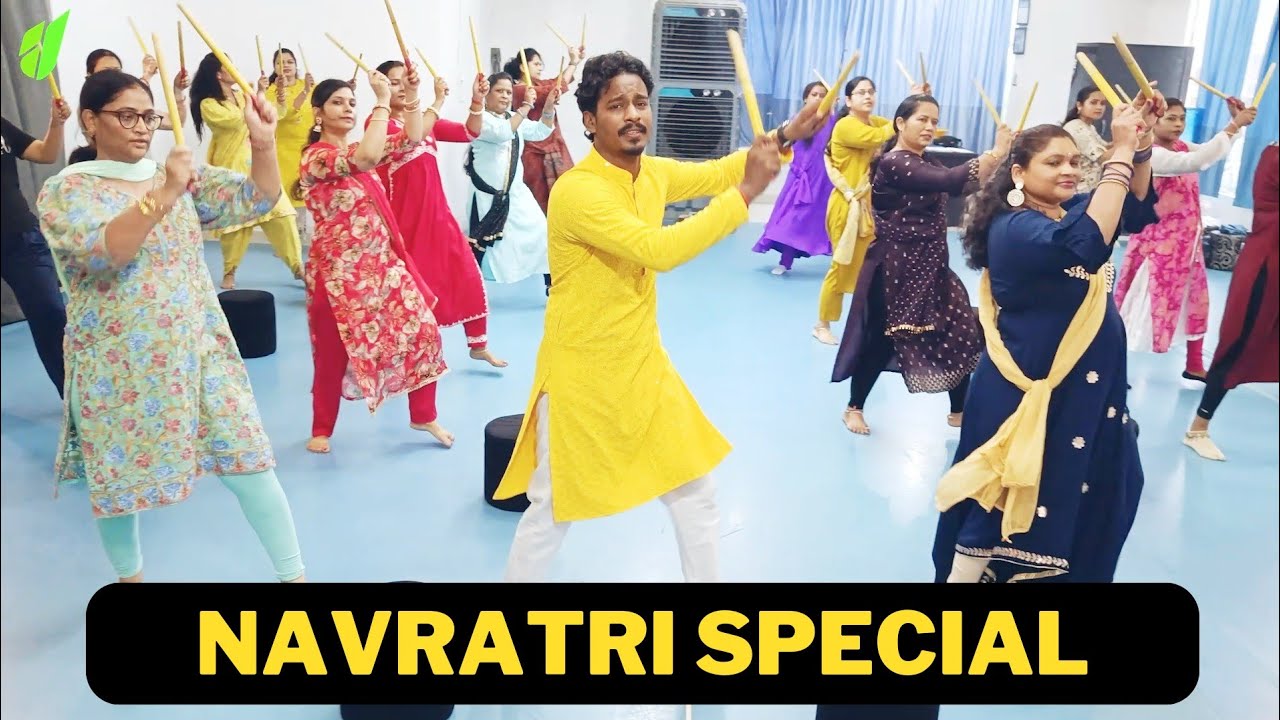 Navratri Special Video | Garba Video | Dance Video | Zumba Fitness With Unique Beats