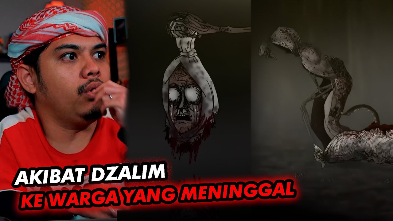 SATU KAMPUNG DI TERROR POCONG PREMAN👻👻👻 Reaction Horror